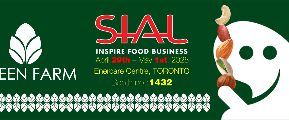 Green Farm is Back at SIAL 2025 With New Nuts Mix sial-banner-2025